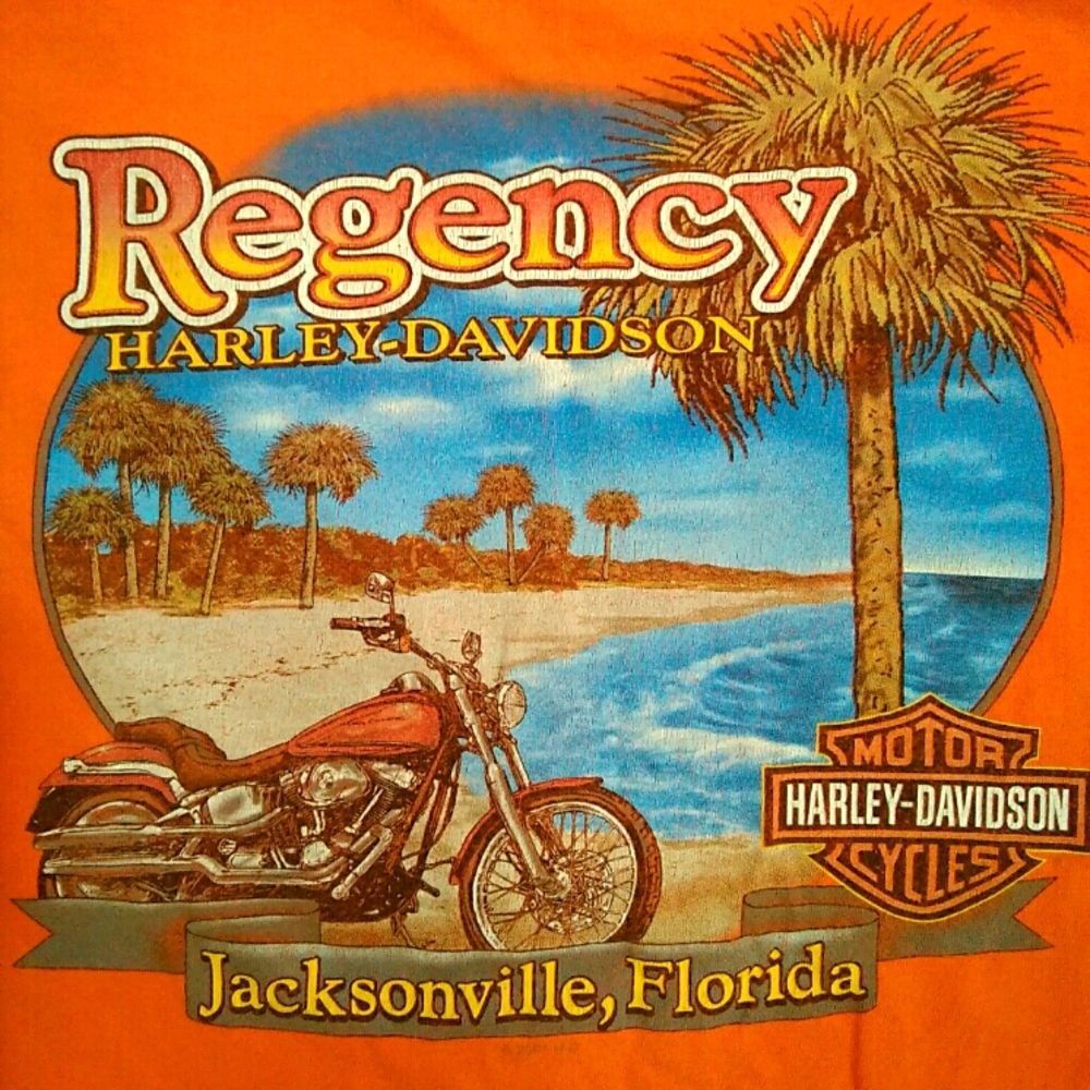 Regency Harley Davidson Jacksonville FL Tee L